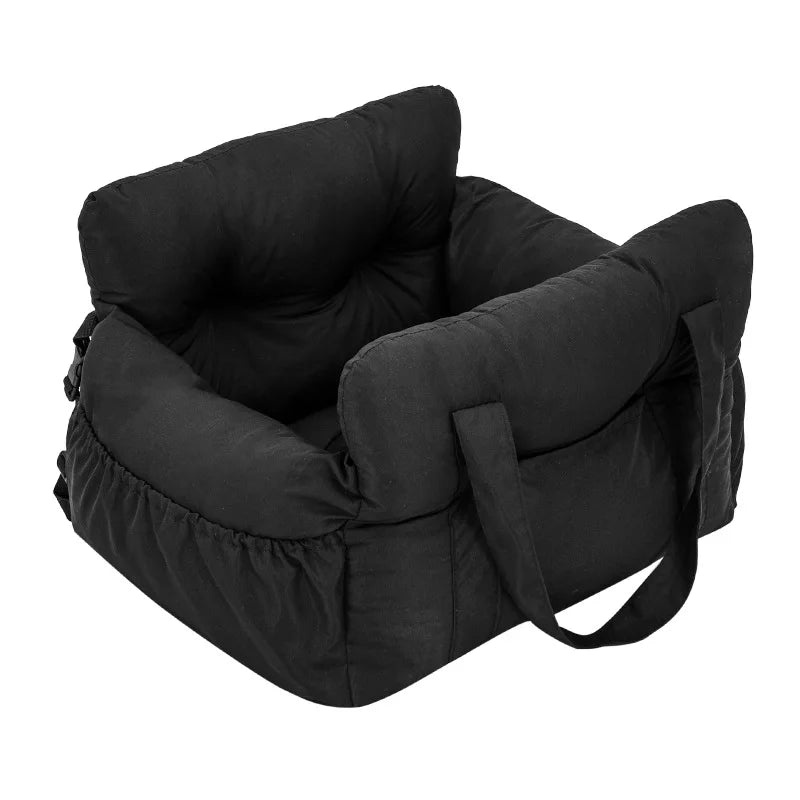 Dog Car Seat with Safety Belt - The Fur Lounge